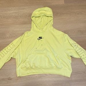 cropped Nike hoodie